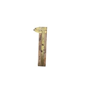 Vintage Lufkin No 014 Boxwood and Brass Caliper Rule Made in England Pocket Tool